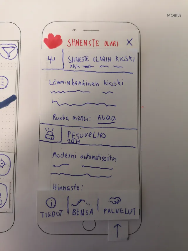 Paper prototype