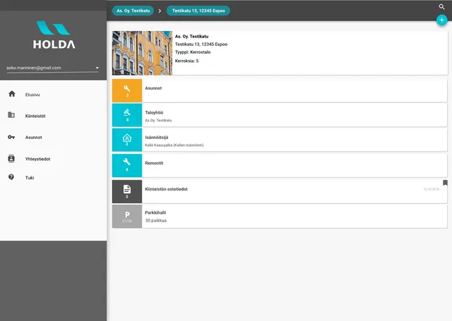 Initial salkunhaltija interactive prototype