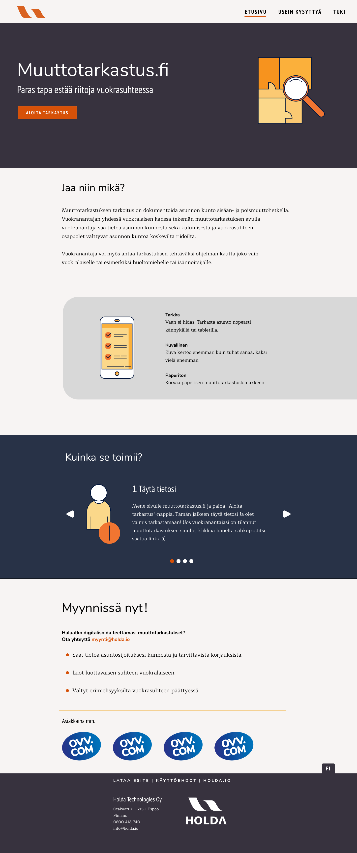 Muuttotarkastus design draft